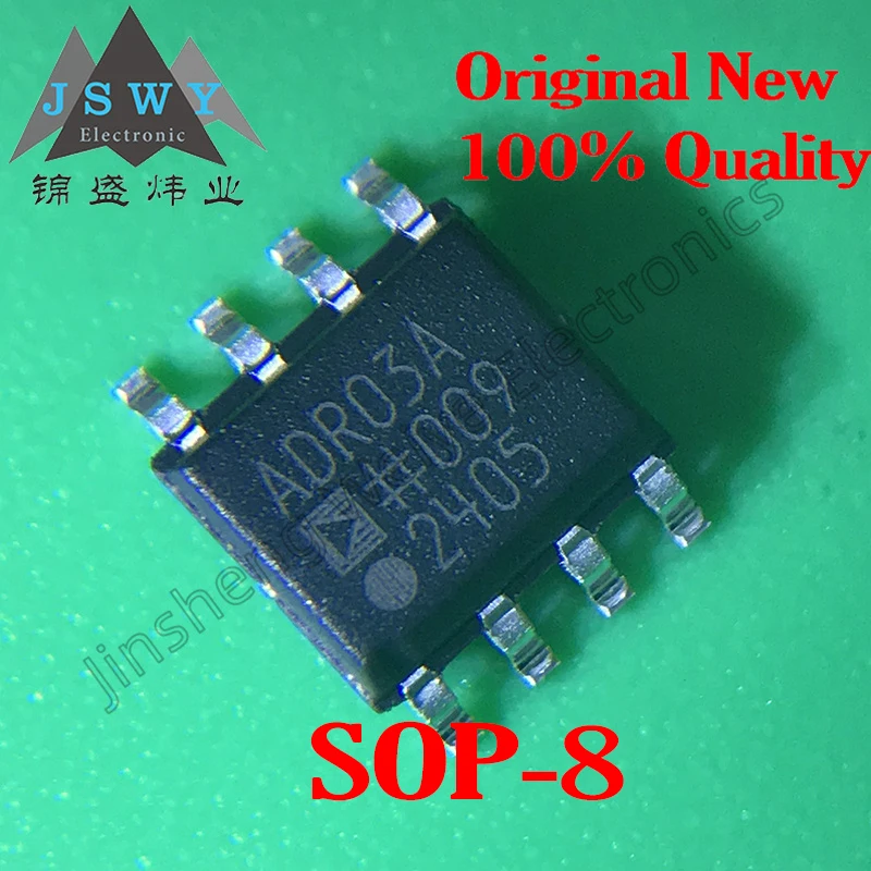 (5-10 pieces) ADR03ARZ/ADR03A/SOP-8/Ultra Small Precision Voltage Reference Chip/Imported/Original/In Stock/Fast Shipping