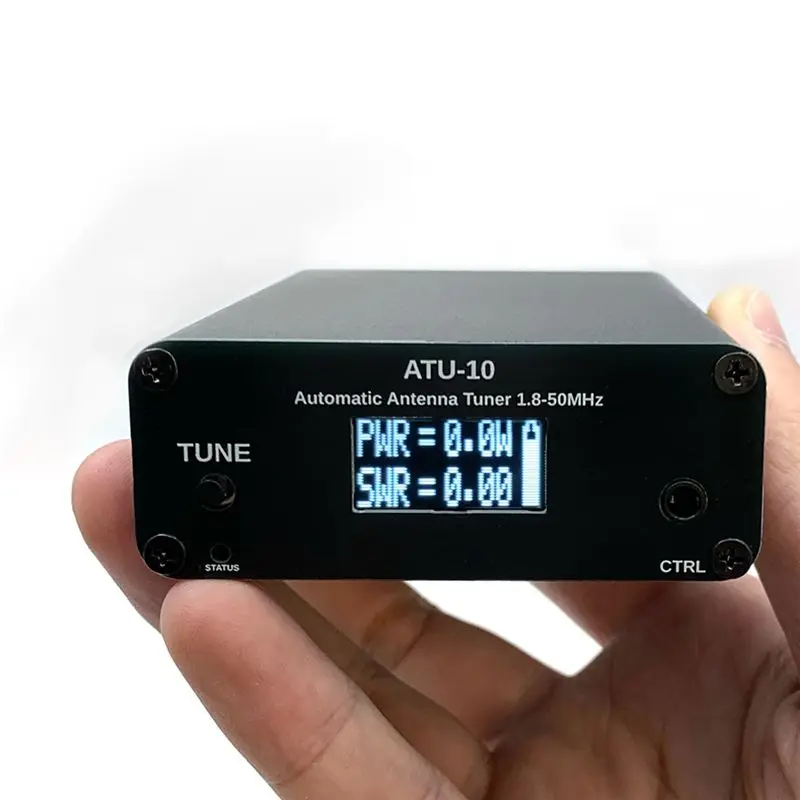 N7DDC ATU-10 QRP Automatic Antenna Tuner 1-15W High Efficiency Compact Design for Amateur Radio Enthusiasts-A23U