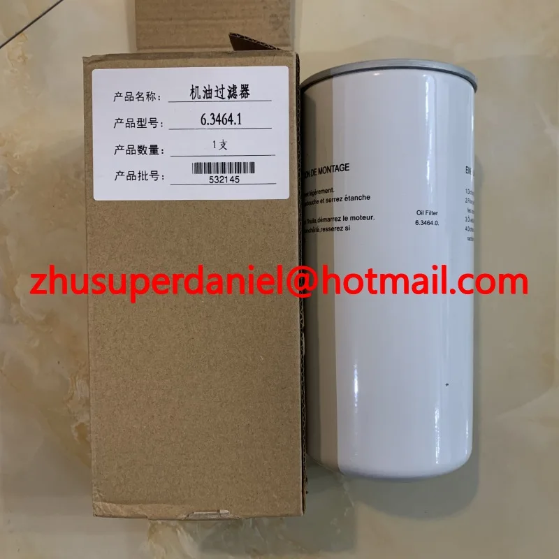 5pcs/lot 6.3464.0=6.3464.1 white oil filter element OF for Kaeser air compressor kompressen
