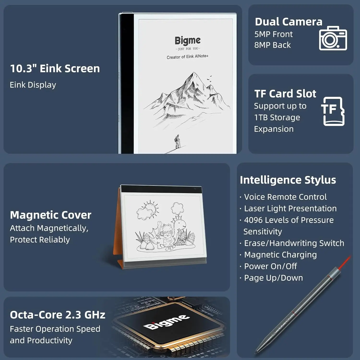 Bigme InkNote EReader Tablet 10.3