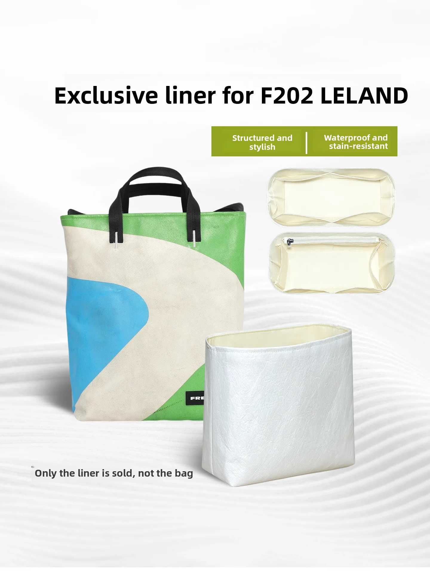 waterproof-dupont-paper-inner-bag-for-freitag-f202-leland-tote-bag-zipper-storage-bag-medium-size-cubic-structure-universal-use