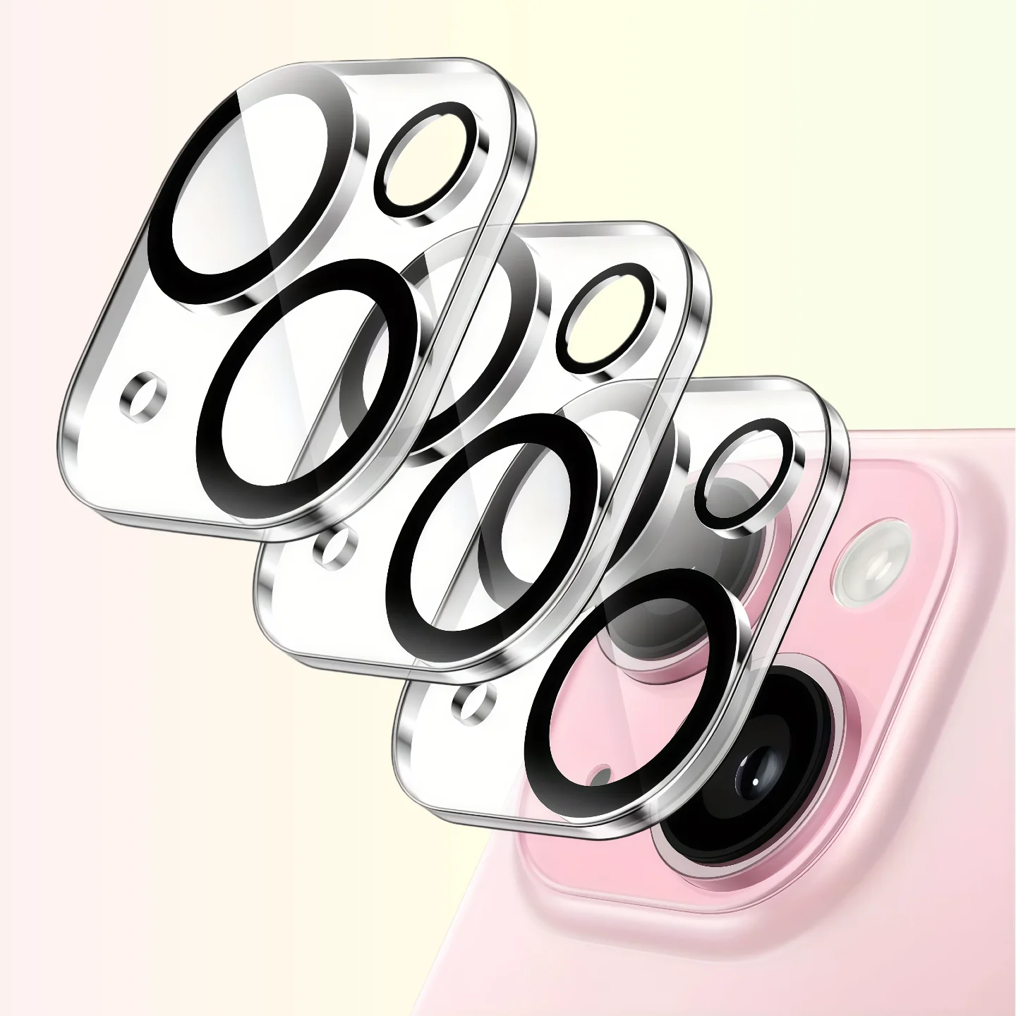 3Pcs Rear Camera Fo… - image