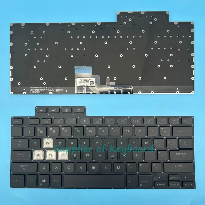

NEW English/Russian/Spanish Keyboard For Asus TUF Air FX516 FX516P FX516PC FX516PE FX516PM FX516PR FA516 Laptop Backlit