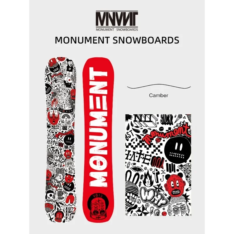 MONUMENT Snowboards - Devil Mask - Snowboarding Board 150/153/156/160/163cm