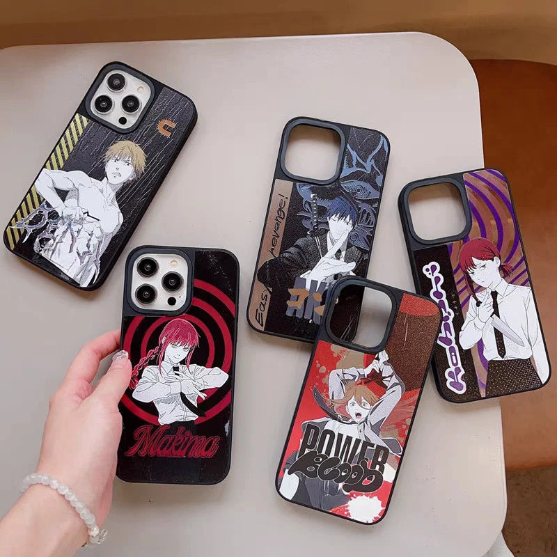 

Anime Cute Orange Mirror Surface Magnetic Phone Case Cover for IPhone 12 13 14 15 16 17 Pro Max Case for IPhone 17 Air