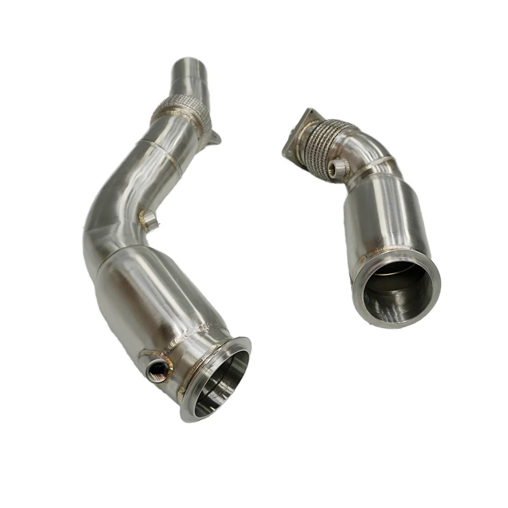 

For BMW F82 2014-2019 M4 Tuning Exhaust System 304 Stainless Steel BMS S55 Three-Way Catalytic Converter Downpipe for BMS Exhaus