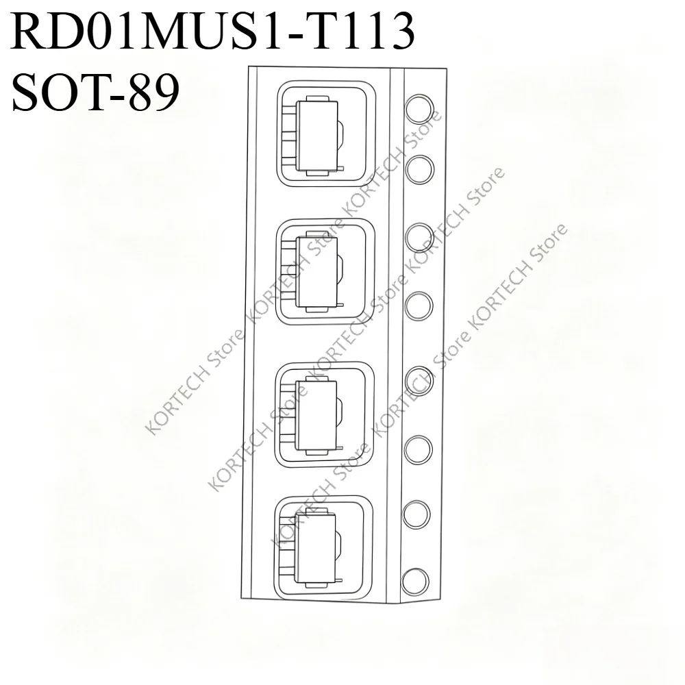 10PCS/Lot RD01MUS1 SOT89 RD01MUS1-T113 SOT-89 K2 SOT Best in Quality