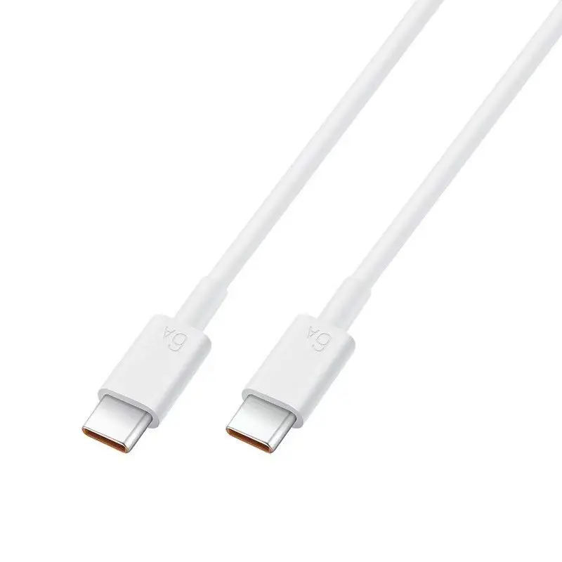 1/1.5/2 متر لهواوي 6A USB نوع C PD كابل الشاحن 65 واط 100 واط USB C سلك الكمبيوتر المحمول ل Matebook D15/D14/14/13/E/X/X Pro/Macbook Pro