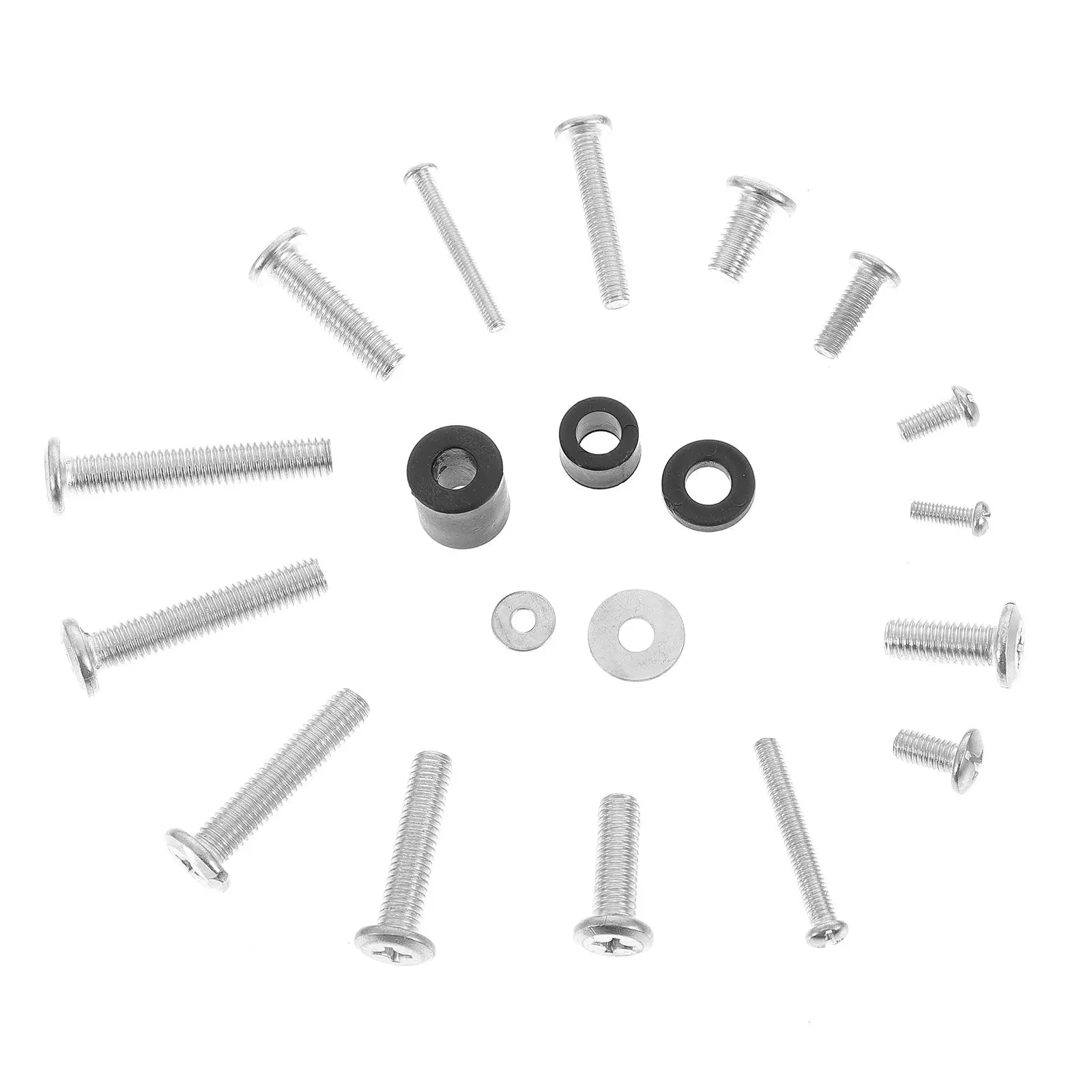 

Wall Mount Screws Kit M5 ABS Iron Compatible All Brands Secure Installation Monitor Mounting Hardware Bracket