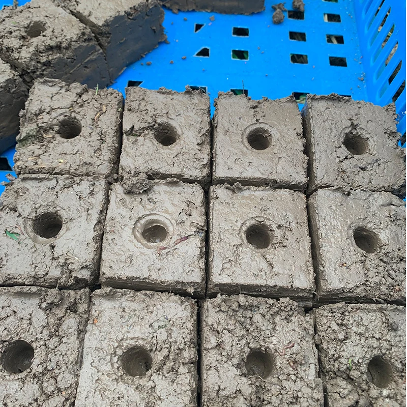 Handheld Soil Blocker 2-Inch Soil Block Maker Soil Blocking Tool with Dibbles Dibbers for Garden Prep Home Garden Gadget Tools