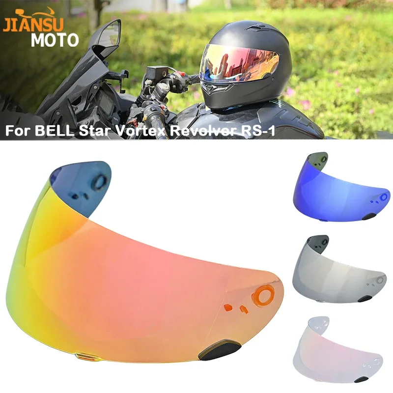 

Helmet Visor Lens Motorcycle Full Face Helmet Visor Lens Plating Lens for BELL Qualifier DLX MIPS RS-1 RS-2