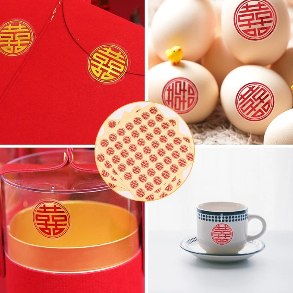 490/500pcs 웨딩 작은 문자 인기있는 자기 접착식 봉투 입구 스티커 웨딩 캔디 박스 웨딩 룸 장식