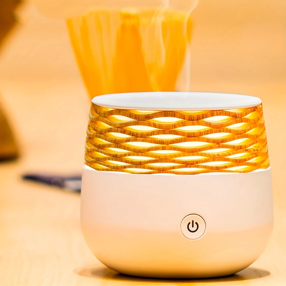 1 ชิ้นแบบพกพา Cool Mist Humidifier, 1.01 ออนซ์ Cool Air Humidifier, ไฟ LED, Anion Ultrasonic Wave, Desktop Humidifier, ห้องสํานักงาน