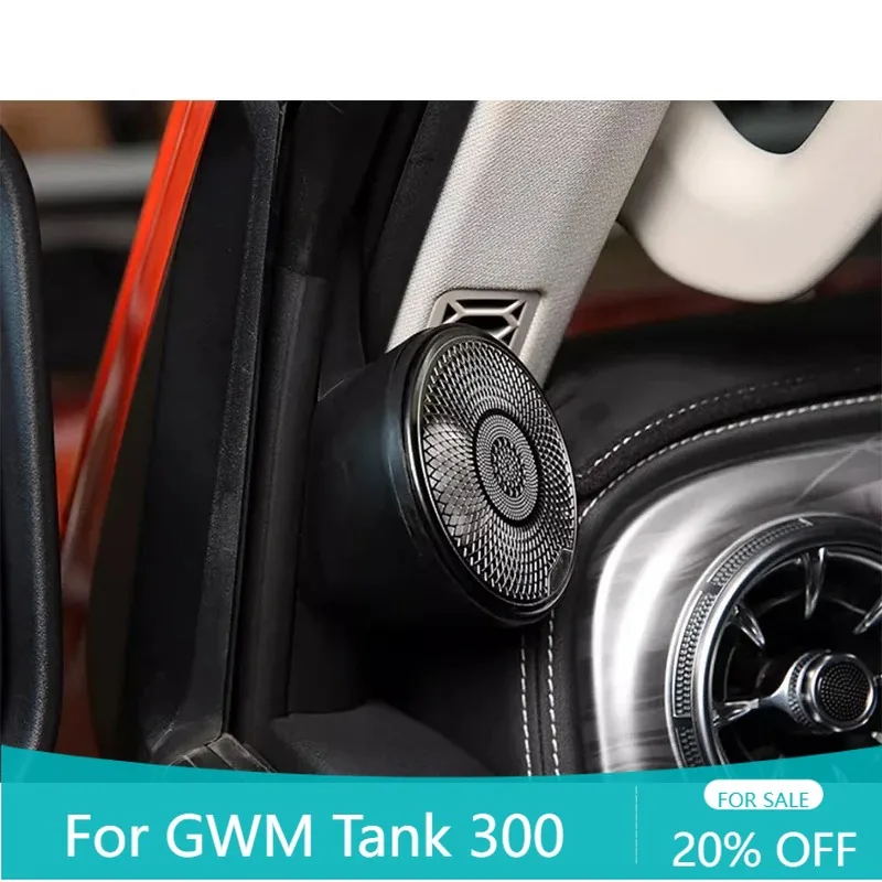 

Car A-pillar Speaker Fit Modified Auto A-pillar Audio Horn Three-way Mid-treble Car Interior Upgrade Partsfor GWM Tank 300 2021