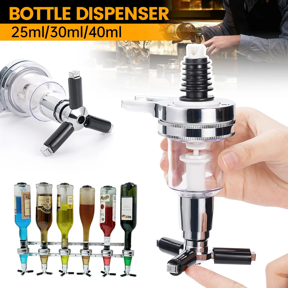 Dosificador de Bebidas de 25ml/30ml/45ml, Dispensador de Bebidas con Boquilla Antiderrames, Rociador de Vino, Dispensador de Alcohol y Licores