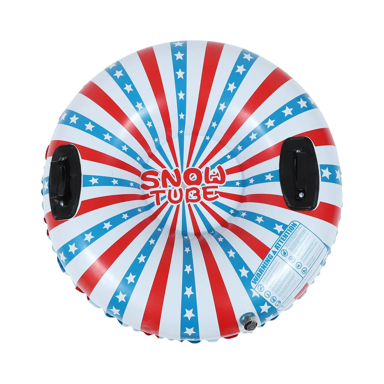 1Pcs Thickened Outdoor Snow Tube Inflatable Sliding Cushion for All Ages Strong Impact Resistance Airtight Foldable Easy Clean