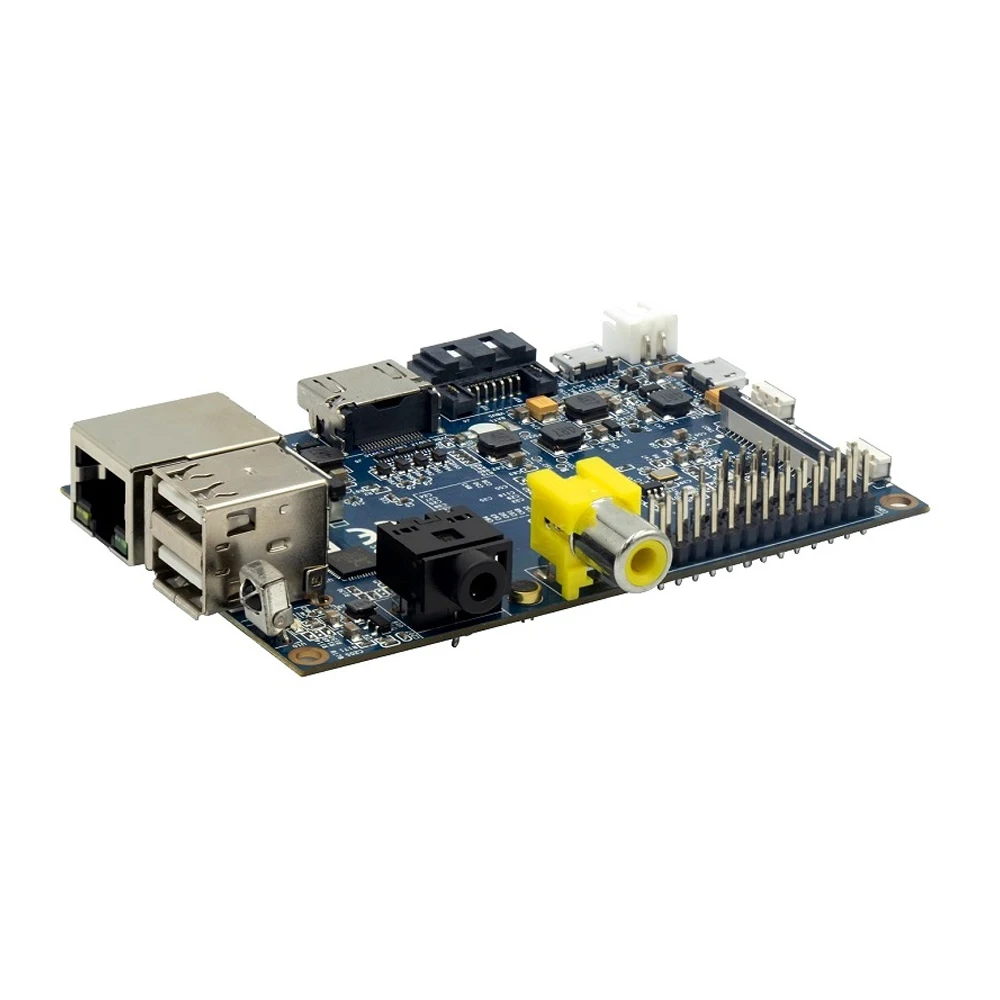 Banana Pi BPI-M1 كمبيوتر أحادي الطاقة منخفض الطاقة Allwinner A20 ثنائي النواة 1.0 جيجا هرتز وحدة المعالجة المركزية 1 جيجا بايت DDR3 أندرويد، لوبونتو، أوبونتو، نظام التشغيل ديبيان #6