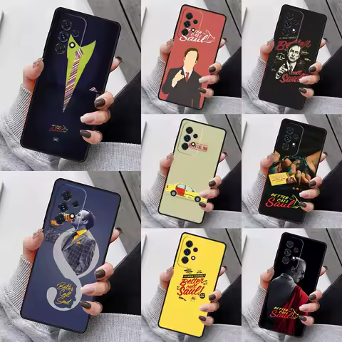 Better Call Saul Phone Case For Samsung Galaxy S23 S21 S20 FE S24 S22 Ultra Note20 S10 S9 S8 Plus A40 A52 A12 A13 A53