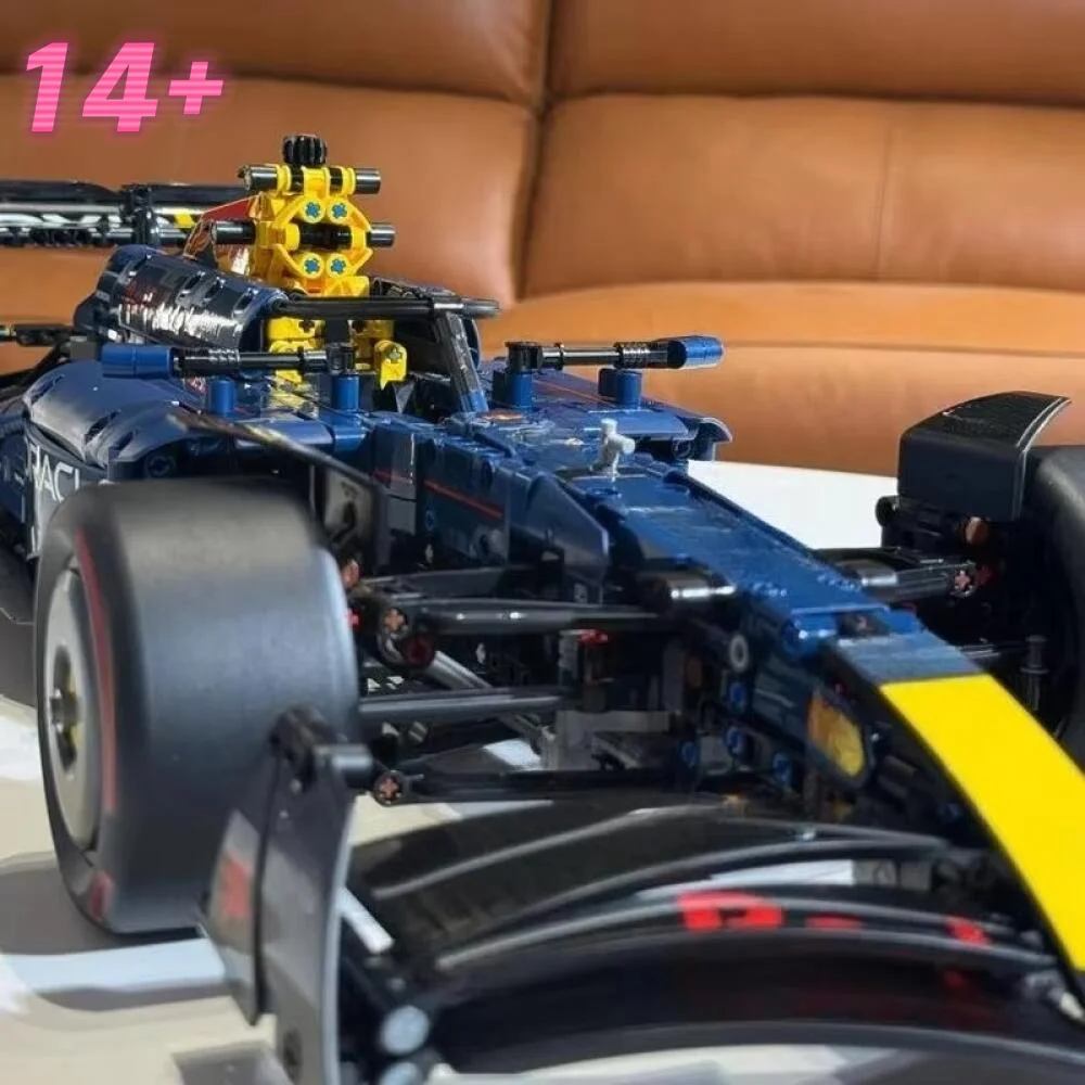 

Popular Technical Mechanical 1639pcs RB20 Formula Racing Assembly Building Block Model Set 42206 Adult Boy Kids Birthday Gift