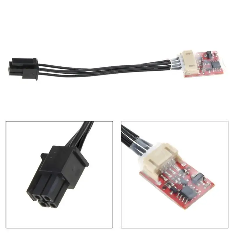 652F 4Pins Plug 12V PWM Fan Simulator/Spoofer/Remover Speed Controller For Whatsminer