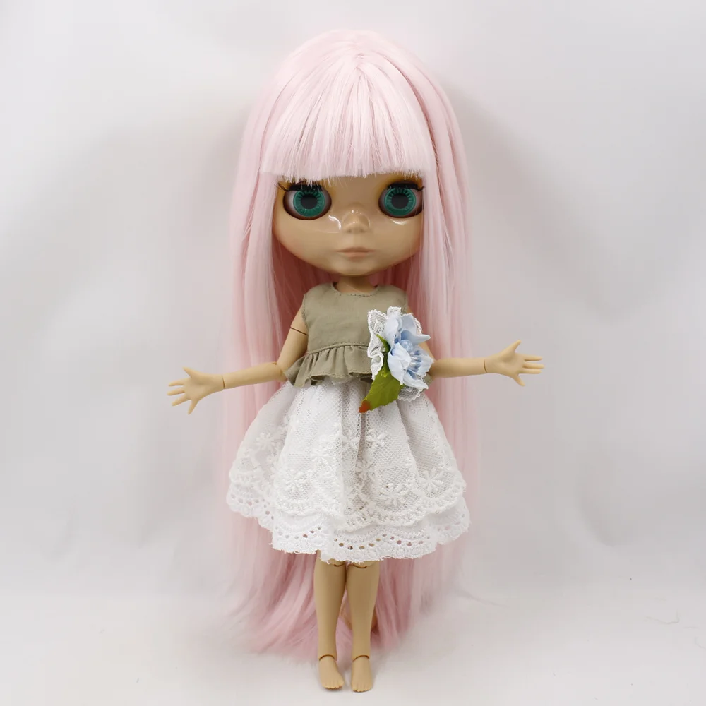 ICY DBS-Muñeca Blyth de tono de piel rosa claro, pelo liso y suave, cuerpo Azone, 1/6, 30cm, 280BL1096, fortune days