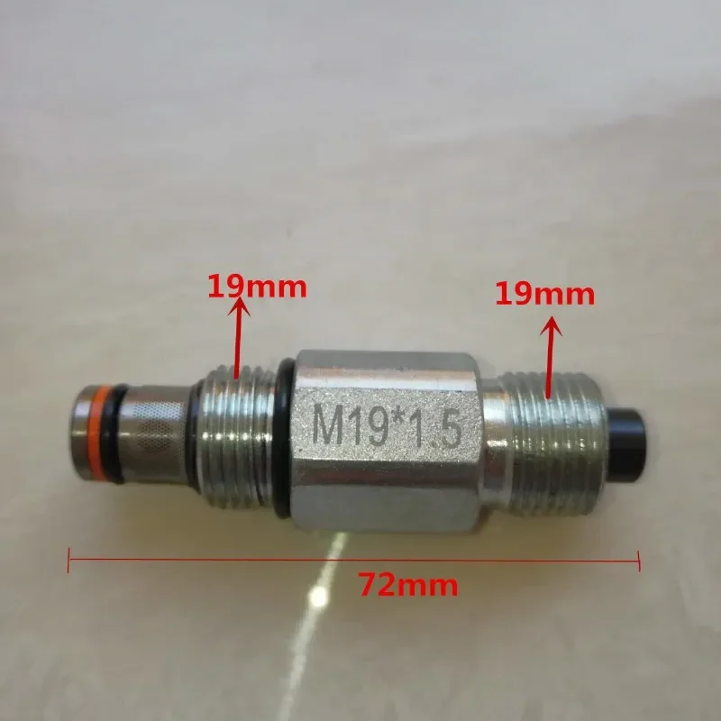 72*19mm Lowering Valve Pressure Relief Valve For Auto Lift Hoist Machine Part