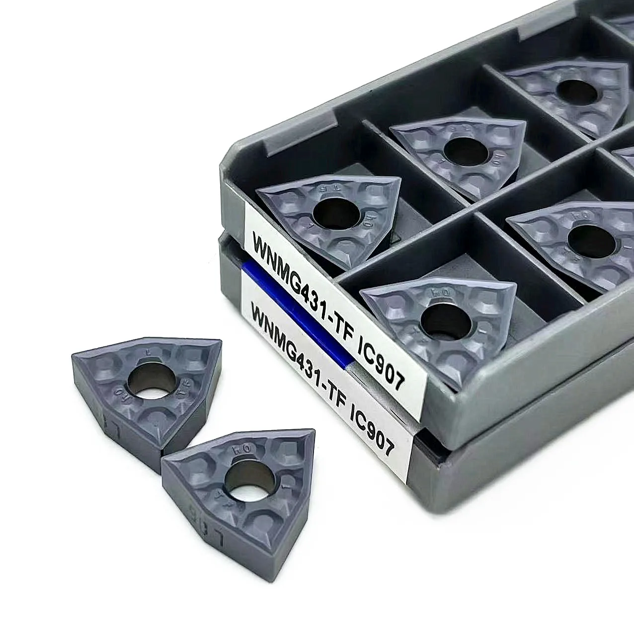 WNMG080408 WNMG080404 TF IC907/908เครื่องกลึงภายนอกคาร์ไบด์แทรก wnmg เครื่องมือตัดกลึง080408