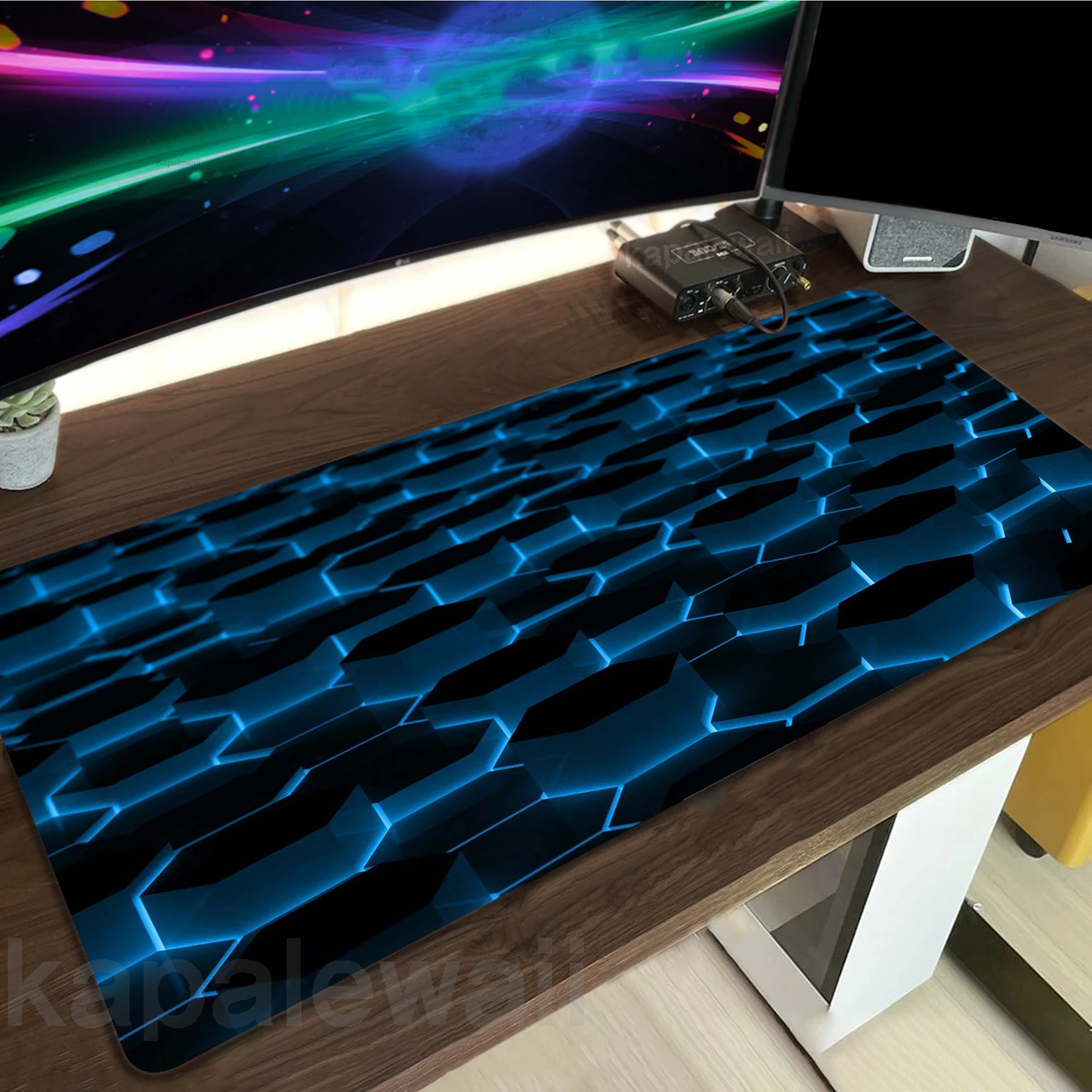 

Geometry Mouse Pad Locking Edge Game Mat Gamer Mousepad Gaming Table Carpet Gamer Computer Desk Mat Rubber Anti-slip Mouse Mat