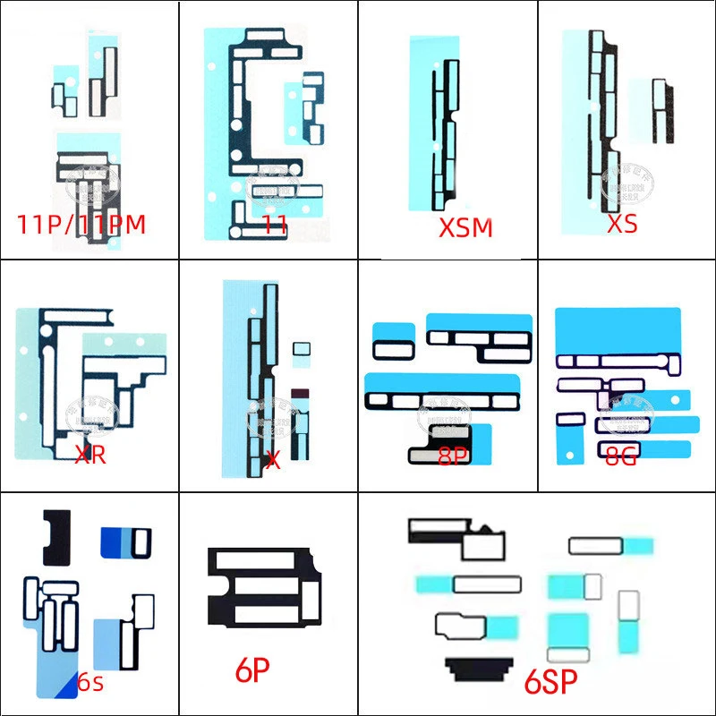 

Motherboard Adhesive Stickers Insulation Inline Motherboard FPC Connector Sponge Tape Stickers For iphone 6 6s 7 8 Plus X XS MAX