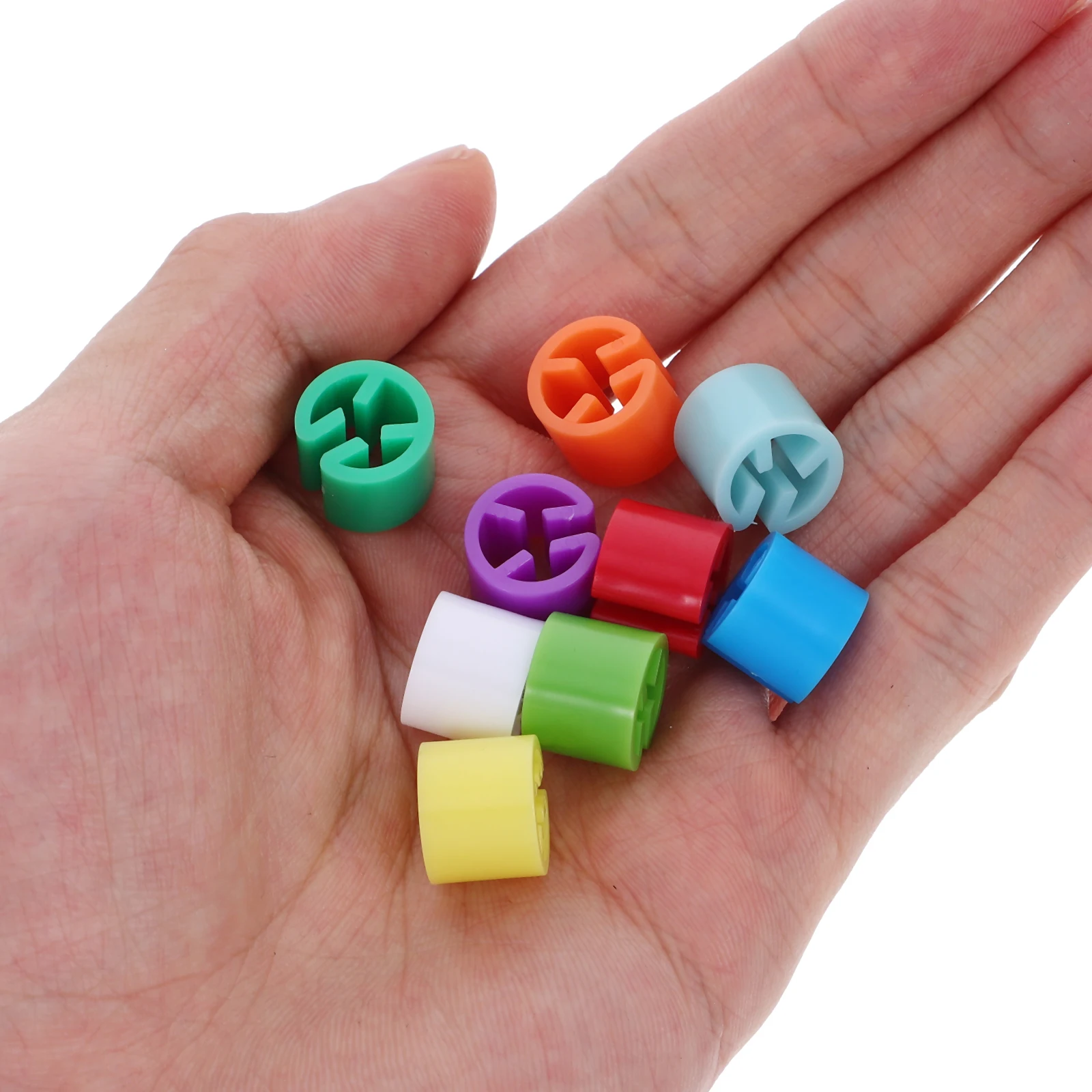 

405pcs Storage Box Clothes Hanger Size Markers Various Clothing Plastic Garment Organizer Tags for Wardrobe Closet Hanging