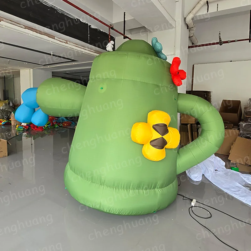 

Inflatable water bottle air mold with blower, outdoor square grassland publicity and decoration prop