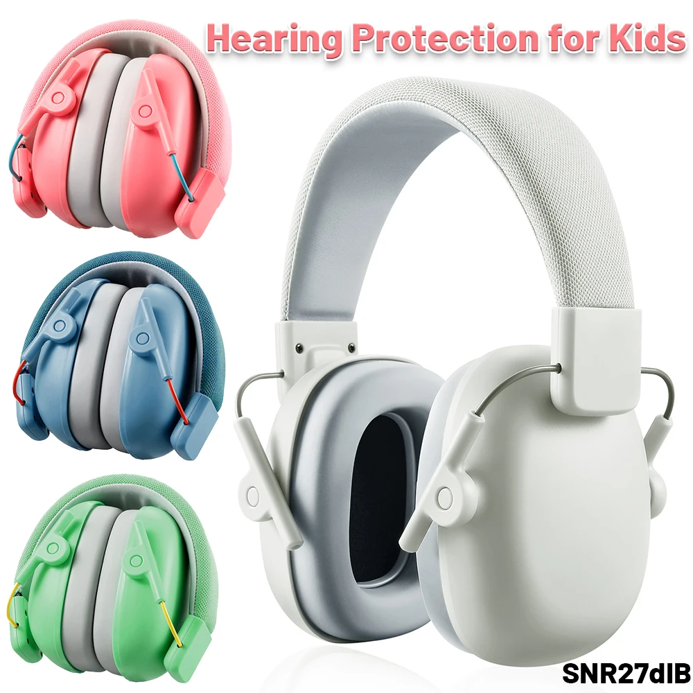 أطفال حماية السمع غطاء للأذنين الطفل الأذن المدافعين الحد من الضوضاء غطاء للأذنين للتوحد الأطفال الصغار القراءة النوم