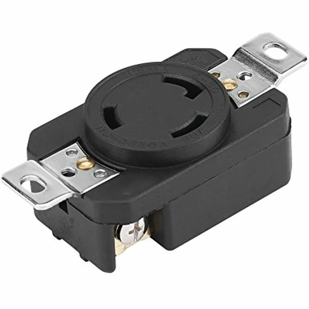 

Assembled NEMA L6-30R 30A Wired Industry Connector America Tripolar Male Female Anti-loose Locked Plug Socket