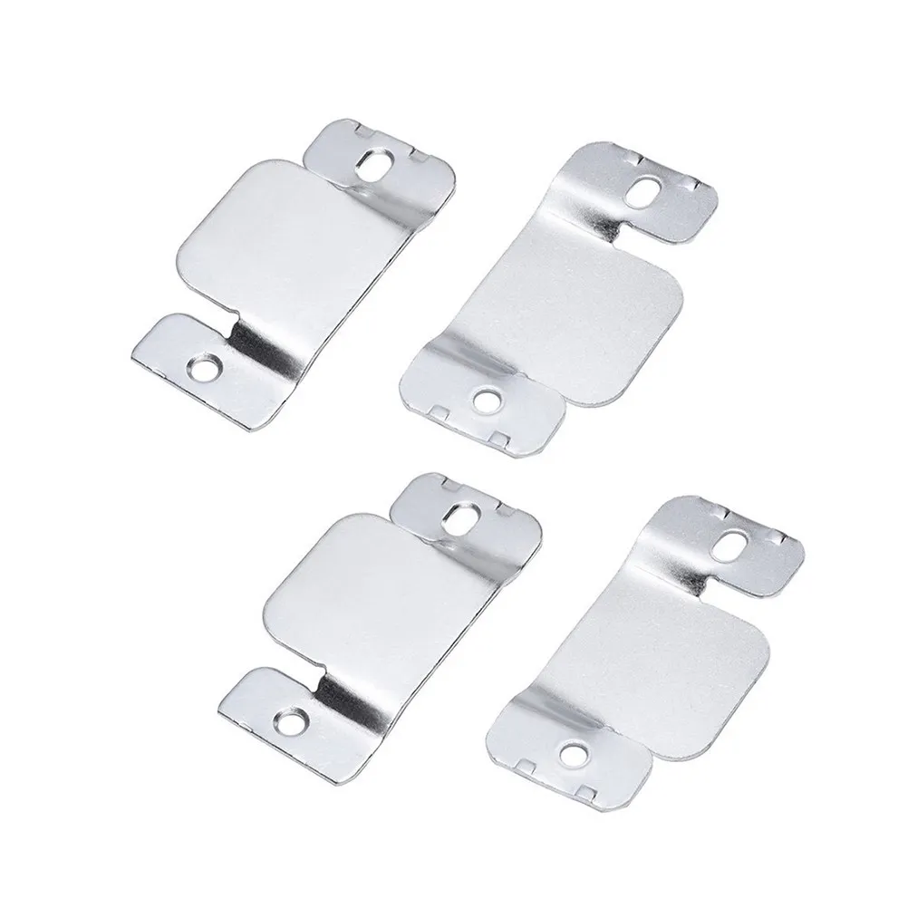 

10 шт. Металлические соединительные кронштейны для мебели и диванов, усиленные, для секционных диванов, серебристые, 20 винтов