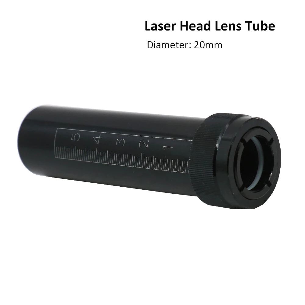 Haojiayi CO2 Laserkop Lens Buis O.D.25 Buis Voor D20 F50.8 Lens Voor CO2 Lasersnijden Graveermachine Cnc Spindel Mount