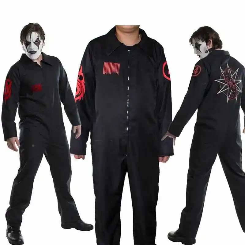 

loween Men's Cosplay One-Piece Roleplang Clothes Universal Fit Zipper Closure Cotton 00% Lycra Fabric Travel Suitable