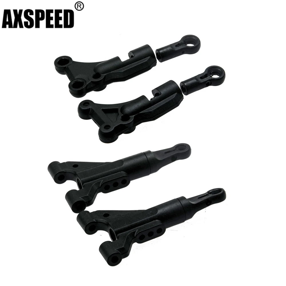 AXSPEED Front Composite Upper Lower Suspension Arm For 1/10 Sakura D4 RC Racing Dirft Car Parts