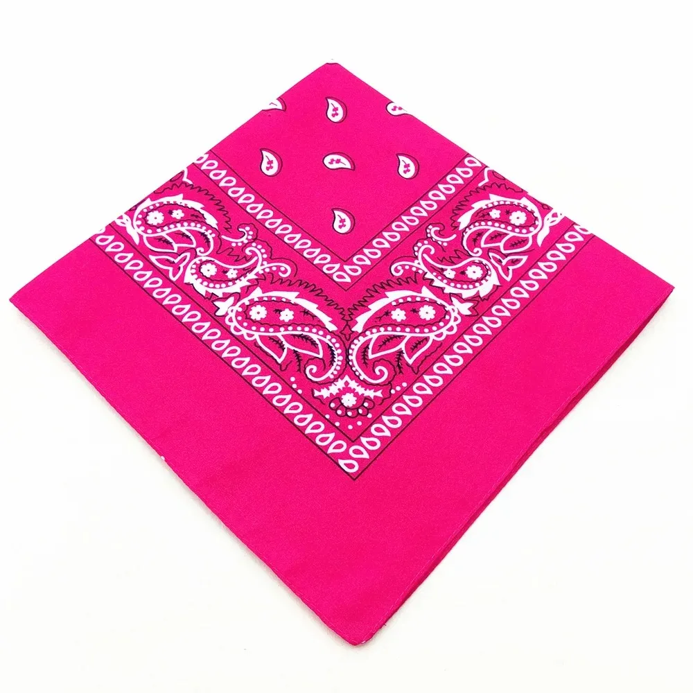 Unisex Männer Frauen Bandana Haarband Cowboy Herren Biker Sport Kopfbedeckung Handgelenk Haarwickel Einseitiger Kopfwickel Schal Paisley