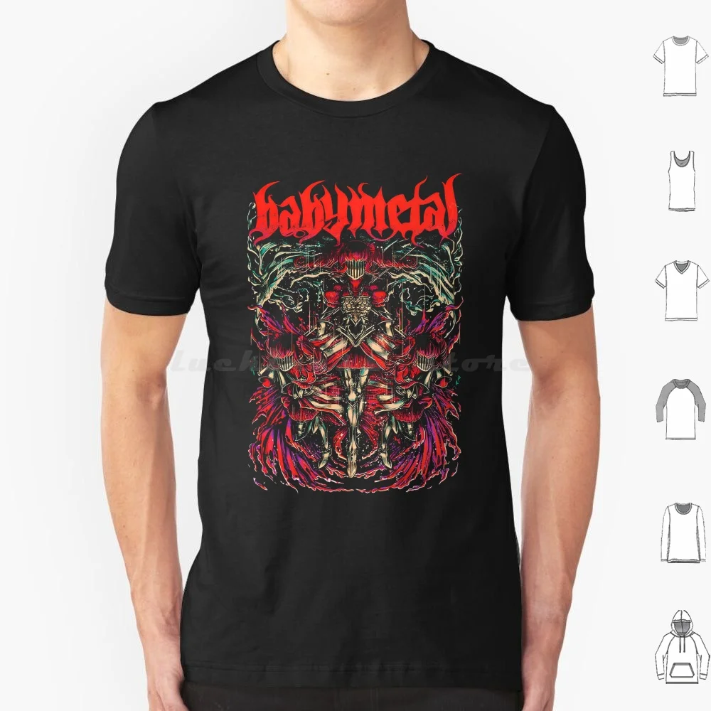 T Shirt Cotton Men Women DIY Print Kawaii Metal J Pop Anime Sumetal Moametal Momometal Japanese Metal Band