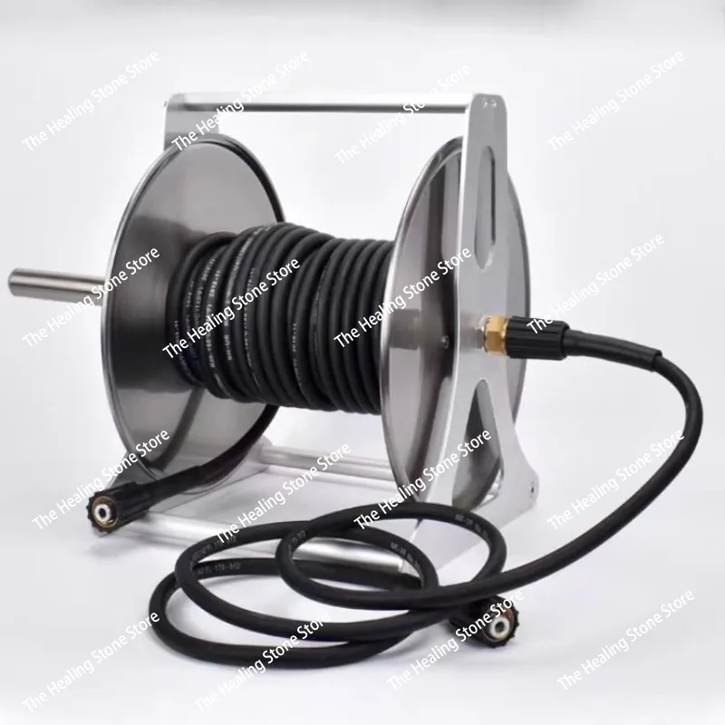 Water Pipe Rack Explosion-proof Steel Wire Water Pipe Storage Car Household Cleaning Bot Manipulation Car Pump Water Gun