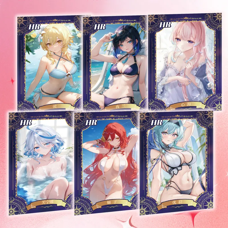 Wholesale lastest A5 Secret Realm Guardian Collection Card Board Goddess Story Waifu ACG CCG TCG Doujin Toys Hobbies Gift