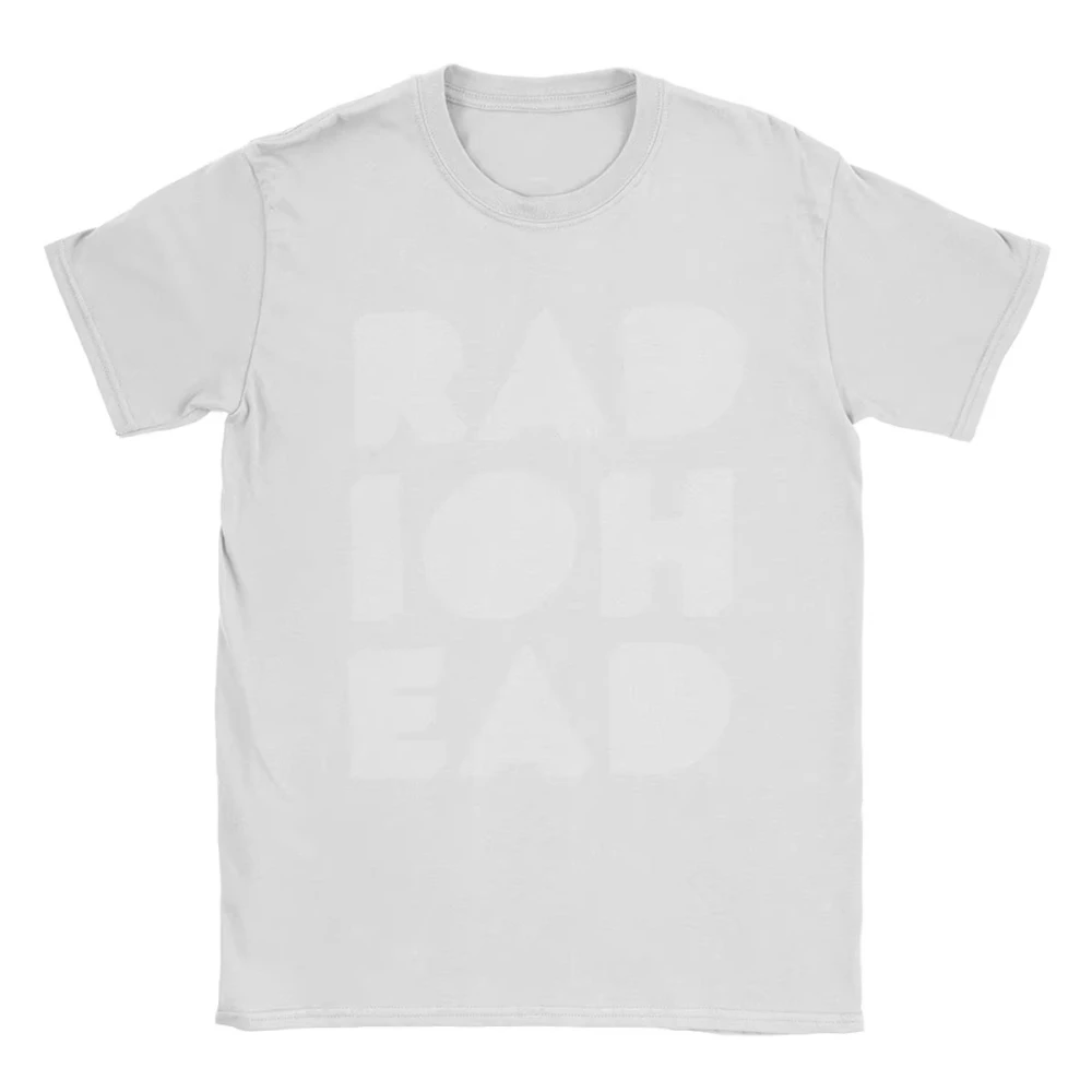 Neue Mode Herren Damen Radiohead Baumwoll-T-Shirts mit Aufdruck Baumwoll-Oberteile Fantastisches Kurzarm-T-Shirt mit Rundhalsausschnitt Sommer Herren T-Shirt – Detail 3