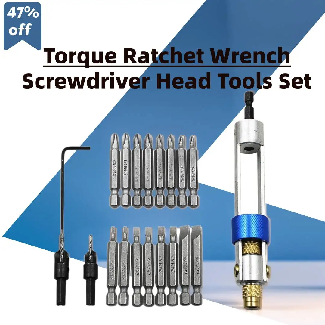 Chave de Fenda Cabeça Conjunto de Ferramentas com Caixa de Armazenamento Chave de Catraca de Torque Broca de Troca Kit de Reparo de Condução de Mudança Rápida 20 Pcs