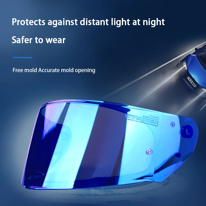 Visors For LS2 FF320 Stream FF353 Rapid FF328 FF800 Motorcycle Helmet Original Replace Extra Lens Black Iridium Silver