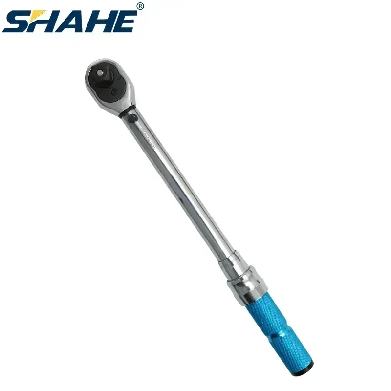 SHAHE Adjustable Torque Wrench Bicycle Repair Tools 1/4''3/8''1/2'' Bike Repair Spanner Hand Tool Set