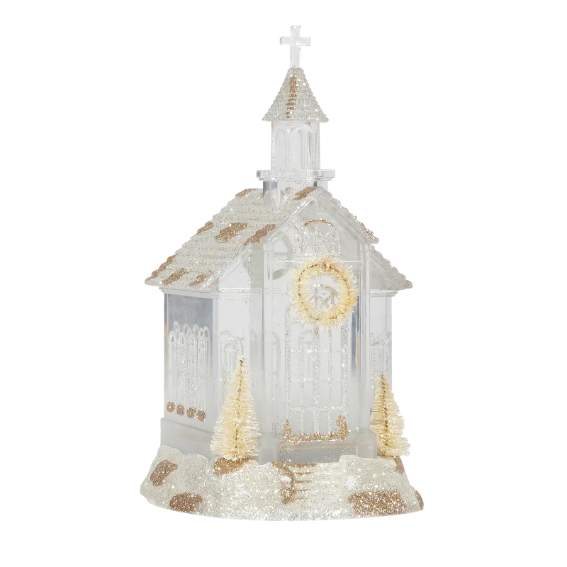 Christmas decoration crystal snowflake house music box creativity to send friends high-end girl birthday gift