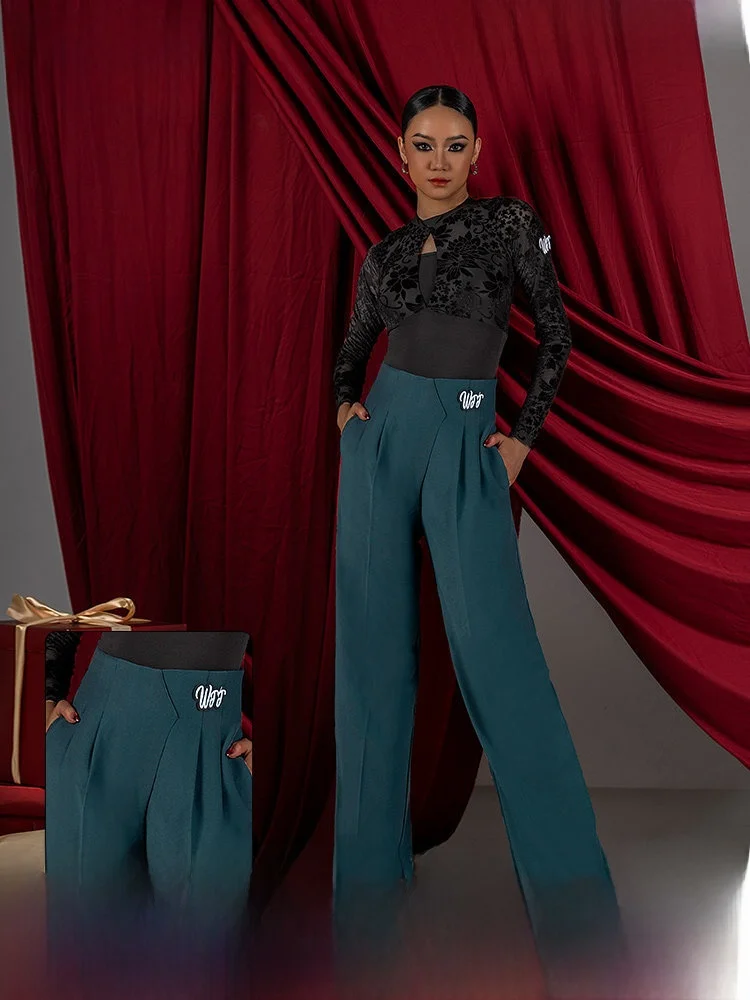 pantalones-de-baile-latino-de-cintura-alta-con-corte-irregular-uniformes-de-practica-para-mujer-pantalones-largos-de-baile