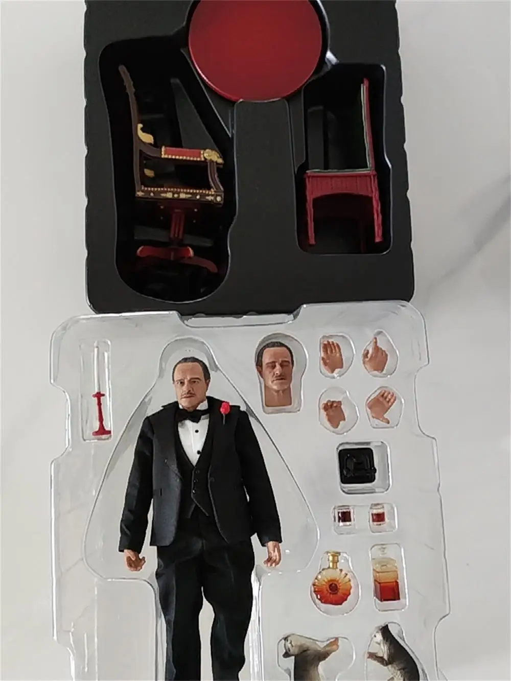 SHARK SPIELZEUG 1/12th Gangster Pate Vito Corleone Kleid Ältere Version Volle Set Action-figuren Für Fans