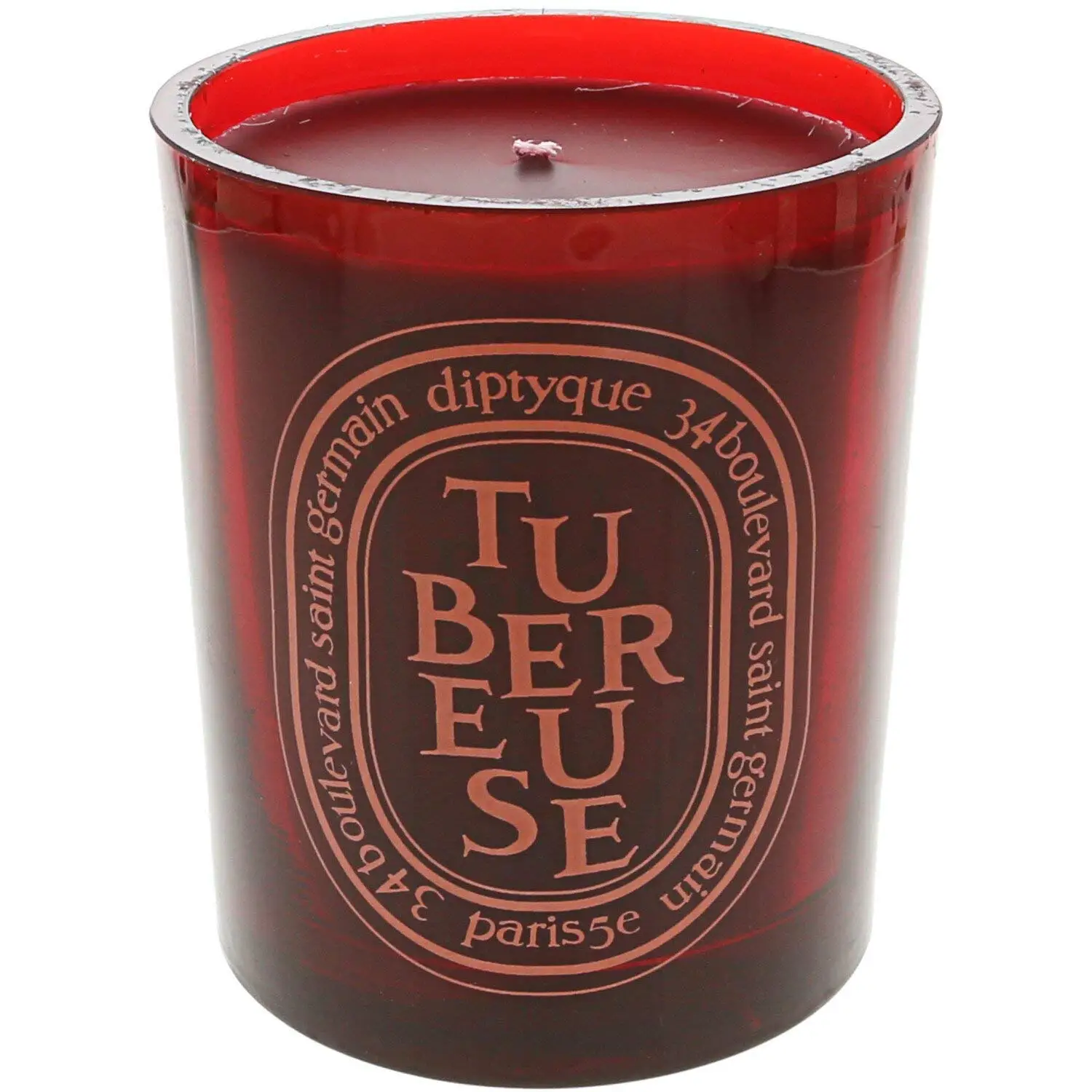 Diptyque Red Tubereuse Candle, Black, 10.2 Oz