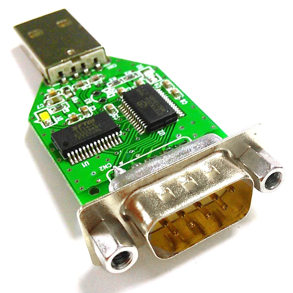 

Преобразователь интерфейса FTDI USB RS232 для ноутбука IPC ARM Demo ПК к 9-контактному терминалу Модуль последовательной связи DTE